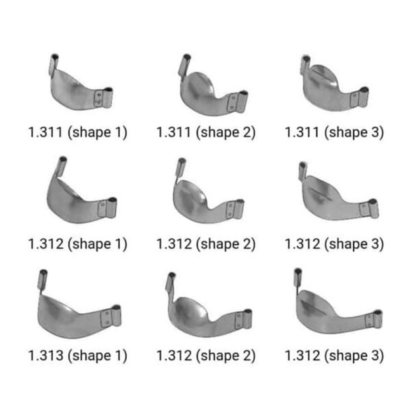 Dental Saddle Contoured Metal Matrices Universal Kit 1.330 - Image 4